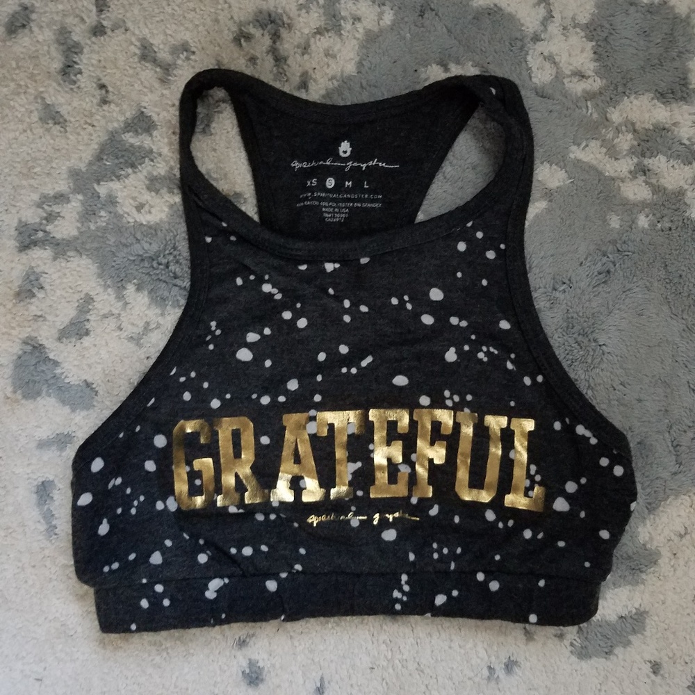 Spiritual Gangster sports bra